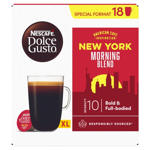 Nescafe Dolce Gusto Grande New York 18 Coffee Pods   149g