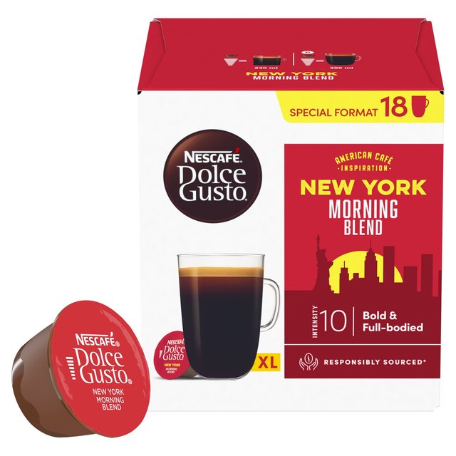 Nescafe Dolce Gusto Grande New York 18 Coffee Pods   149g