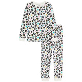 M&S Leopard Pyjamas 7-12 Years Ecru GOODS M&S   