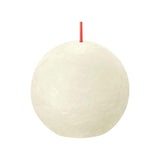 Bolsius Rustic Ball Candle - Soft Pearl GOODS M&S   