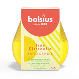 Bolsius Citronella Patio Light - Yellow GOODS M&S   