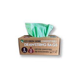 Eco Green Living Certified Compostable Small 8L Drawstring Bin Liner   25 per pack GOODS M&S   