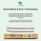 Eco Green Living Certified Compostable Cling Film GOODS M&S   