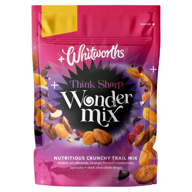 Whitworths Wondermix Think Sharp Trail Mix   200g GOODS M&S   