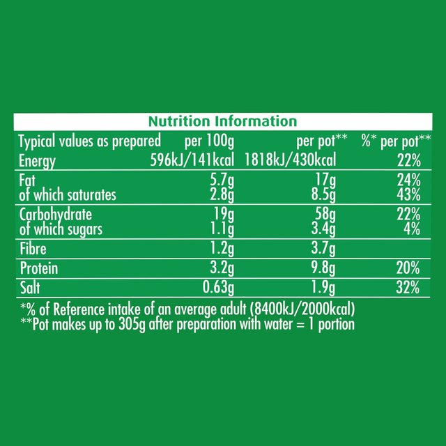 Pot Noodle 4 Pack Chicken & Mushroom   360g