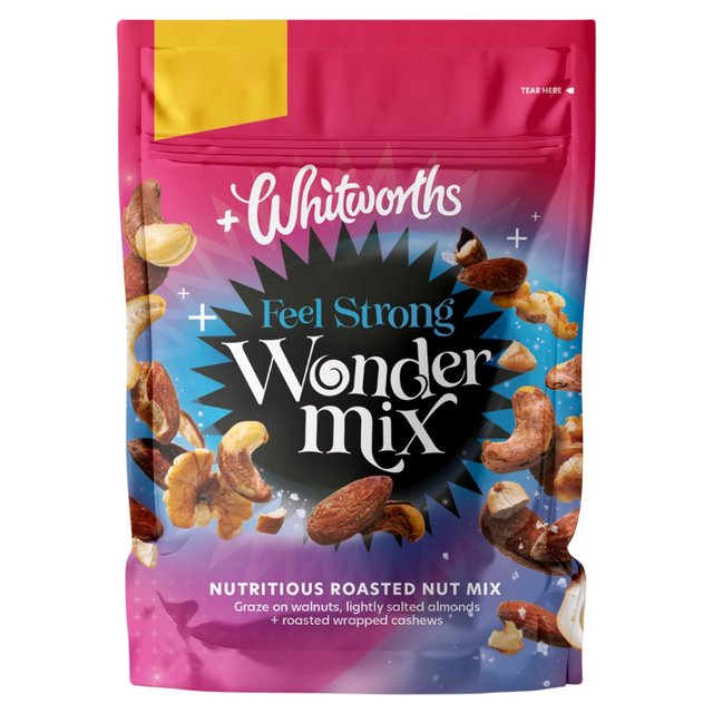 Whitworths wondermix feel strong nut mix   190g GOODS M&S   