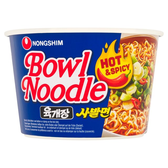 Nongshim Hot & Spicy Bowl Noodles   100g GOODS M&S   