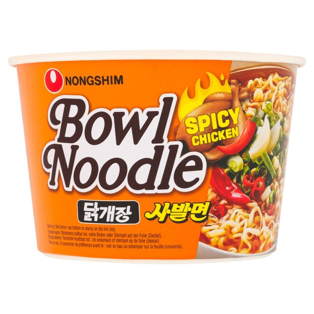 Nongshim Spicy Chicken Bowl Noodles   100g GOODS M&S   