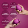 Smile Makers The Poet clitoral suction stimulator with interchangeable heads - British product