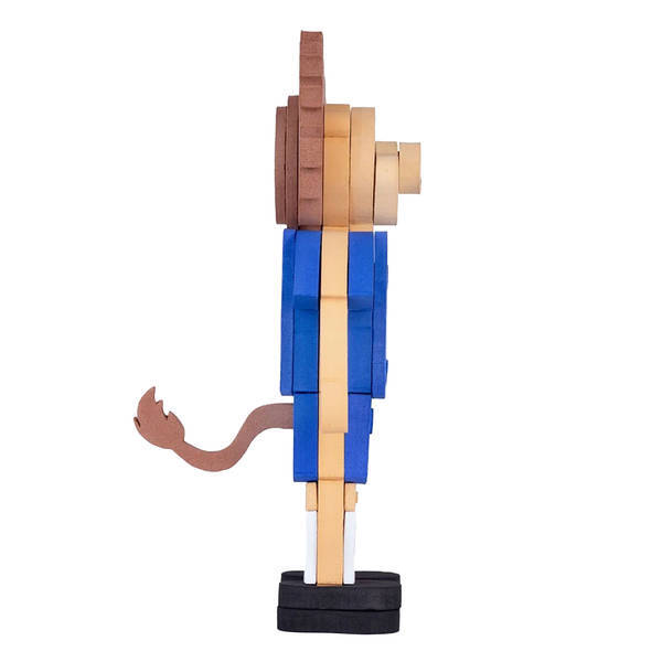 Chelsea FC foam mascot puzzle 41 pieces (British brand)