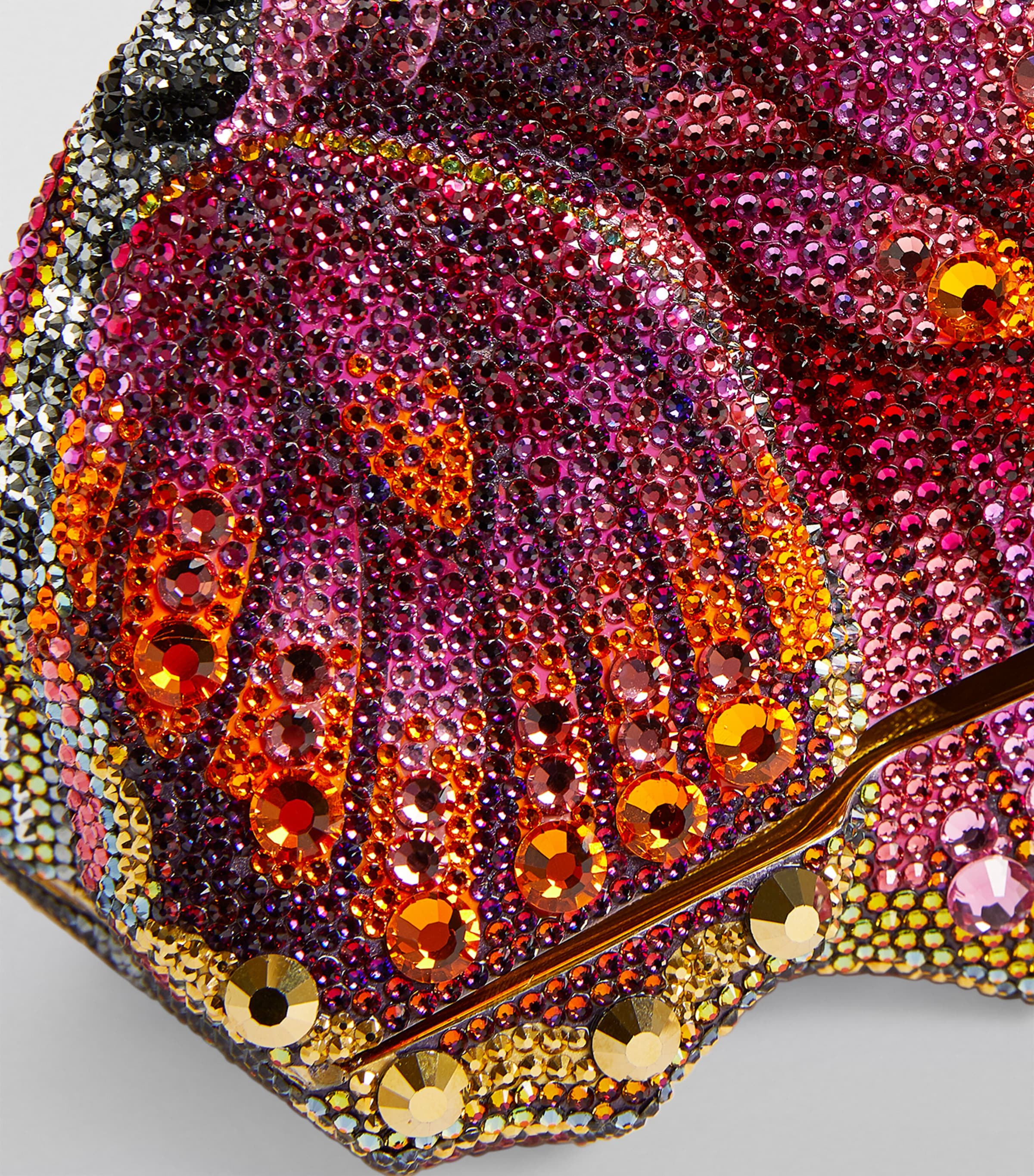 Judith Leiber Crystal Fireclipper Butterfly Clutch (British brand)