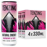 TENZING Natural Energy Raspberry & Yuzu Pack   4 x 330ml GOODS M&S   