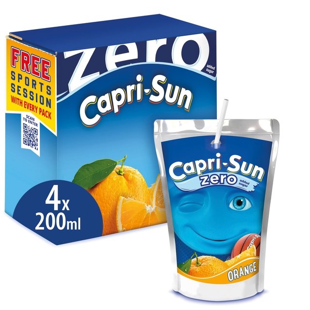 Capri Sun Orange Zero   4 x 200ml GOODS M&S   