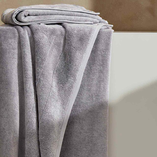 M&S Collection Ultimate Turkish Cotton Towels Silver Grey