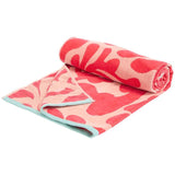 M&S Collection Pure Cotton Coral Beach Towel Red GOODS M&S   