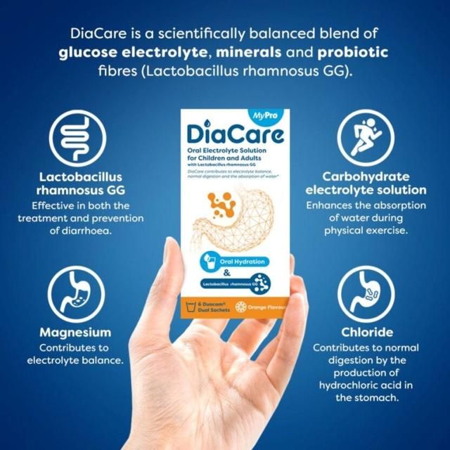 Diacare Oral Electrolyte Powder Sachets   6 per pack GOODS M&S   