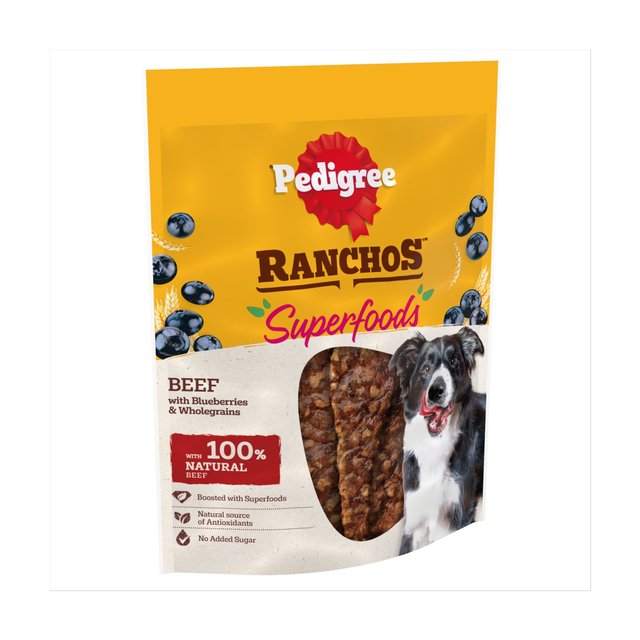 Pedigree Ranchos Superfoods with Beef   70g GOODS M&S   