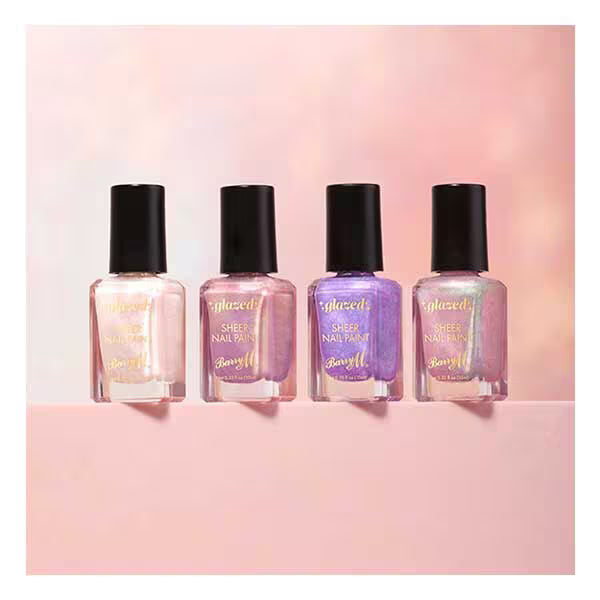Barry M glazed nail paint So Curious, UK version