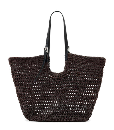Harrods AllSaints Crochet Ara East-West Tote Bag- Buy online at McGrocer
