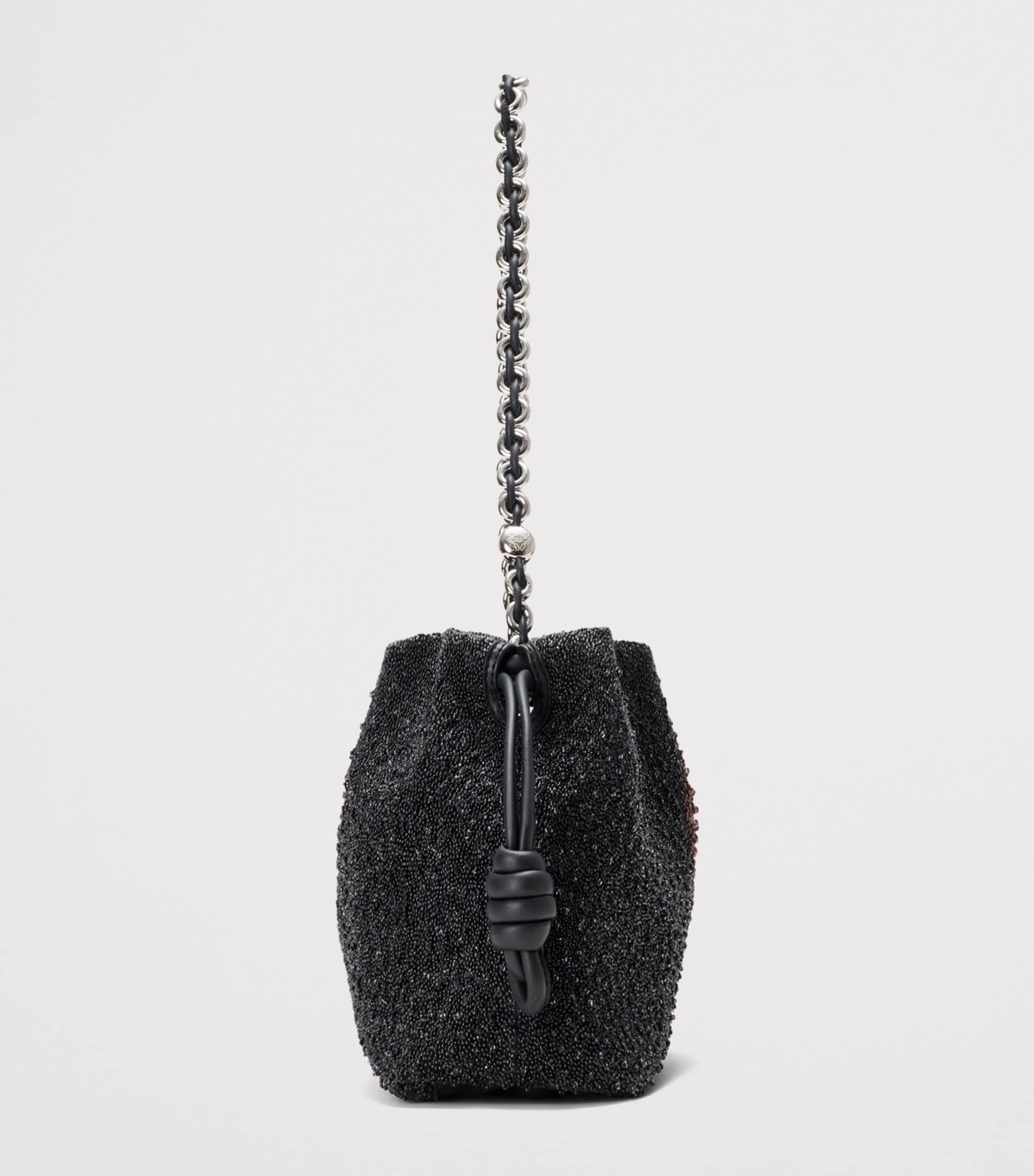 Loewe medium beaded lion flamenco clutch bag, UK version