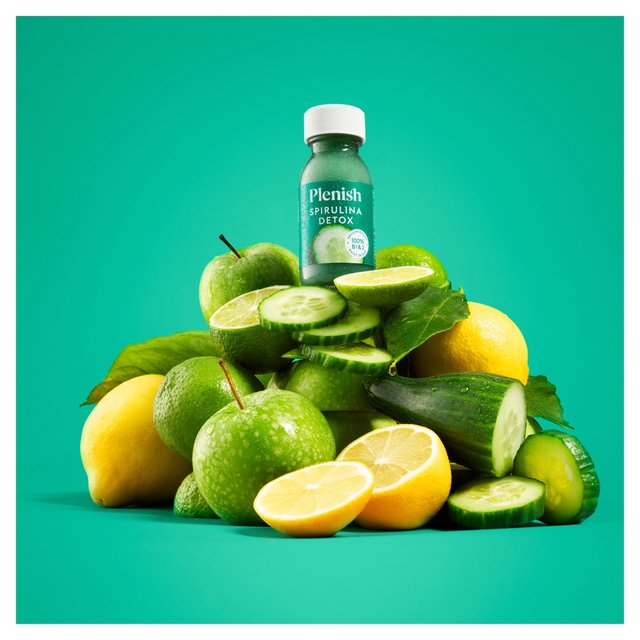 Plenish Apple & Spirulina Detox Shot   60ml GOODS M&S   