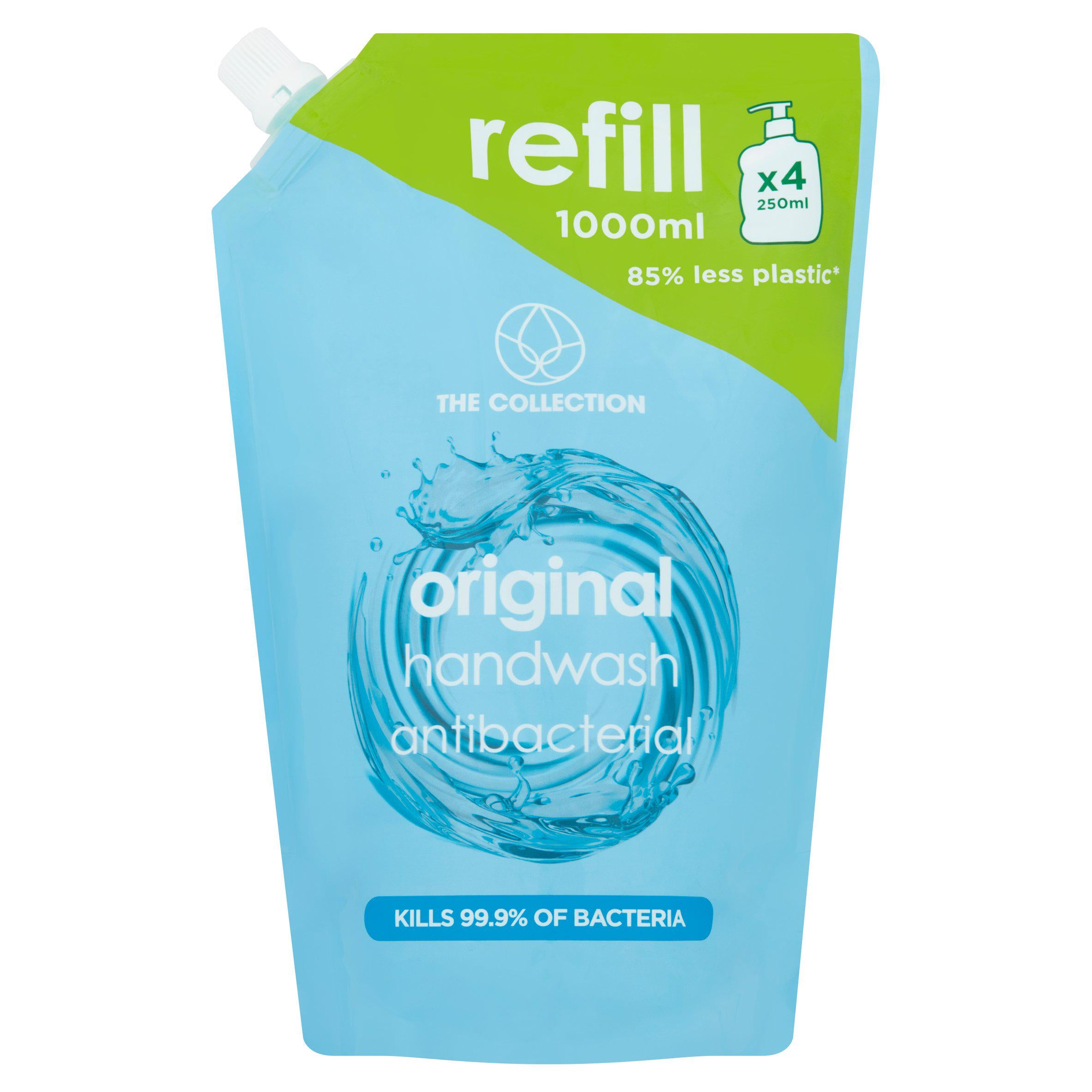 Sainsbury's The Collection Original Handwash Antibacterial Refill 1L GOODS Sainsburys   