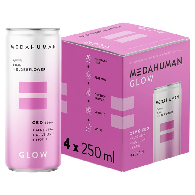 Medahuman Glow   4 x 250ml GOODS M&S   