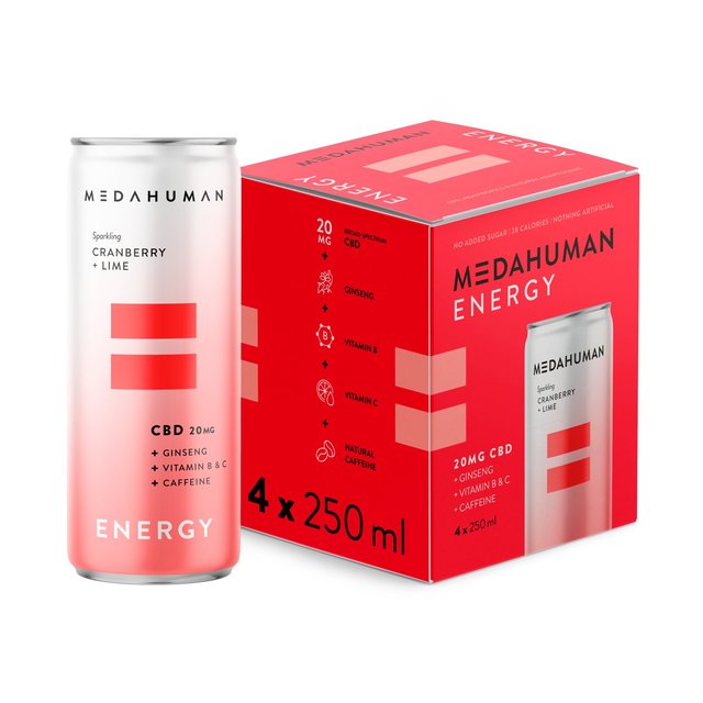 Medahuman Energy   4 x 250ml