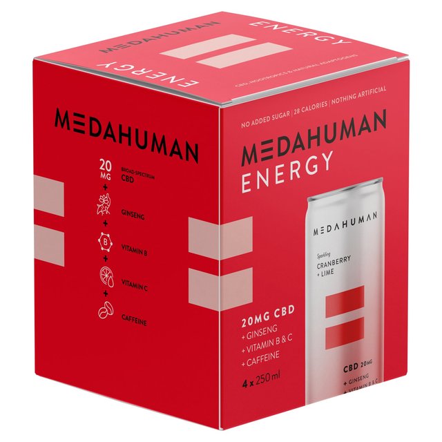 Medahuman Energy   4 x 250ml GOODS M&S   