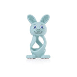 Bobbie Bunny Baby Teether Toy Eucalyptus Green GOODS M&S   