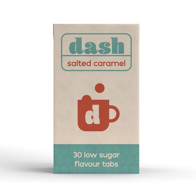 Dash Low Sugar Salted Caramel Flavouring Tablets   30 per pack GOODS M&S   