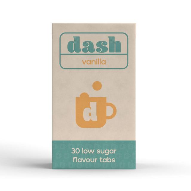 Dash Low Sugar Vanilla Flavouring Tablets   30 per pack GOODS M&S   