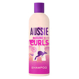 Aussie Bouncy Curls Hydrating Shampoo  For Wavy & Curly Hair  Jojoba, Macadamia Nut & Coconut Oils