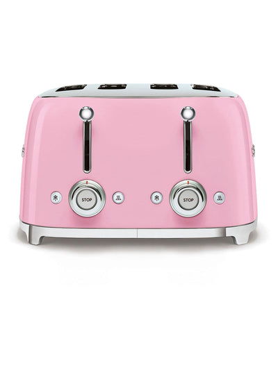 Smeg Pink 4 Slice Toaster
