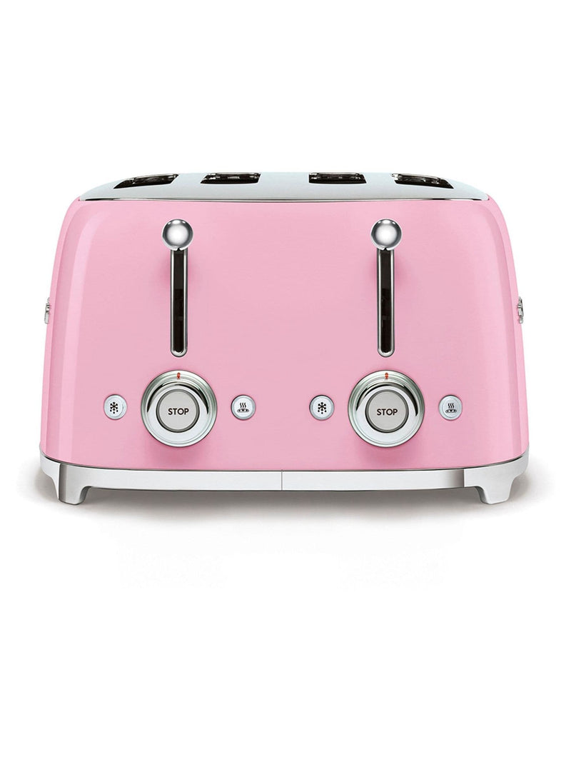 Smeg Pink 4 Slice Toaster (British brand)