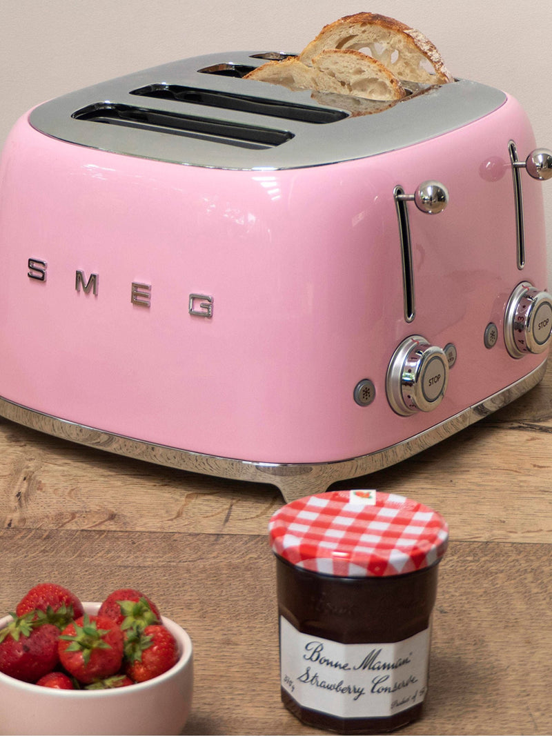 Smeg Black 2 Slice Toaster