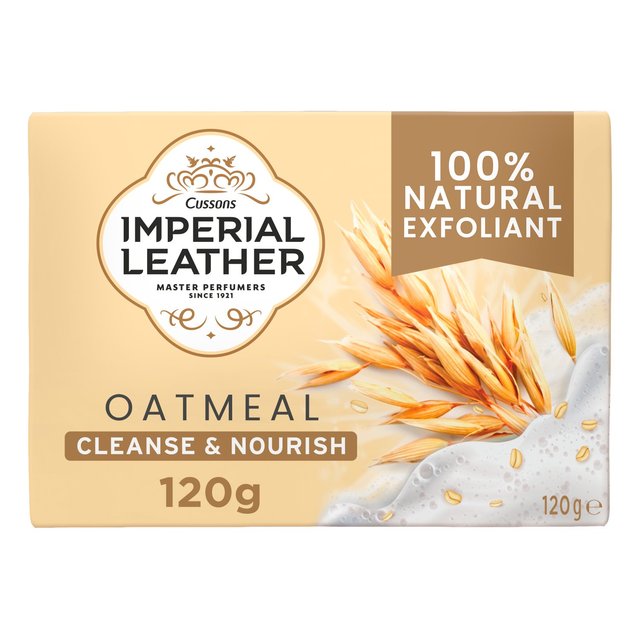 Imperial Leather Oatmeal Exfoliating Bar Soap   120g GOODS M&S   