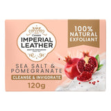 Imperial Leather Sea Salt and Pomegranate Exfoliating Bar Soap   120g GOODS M&S   