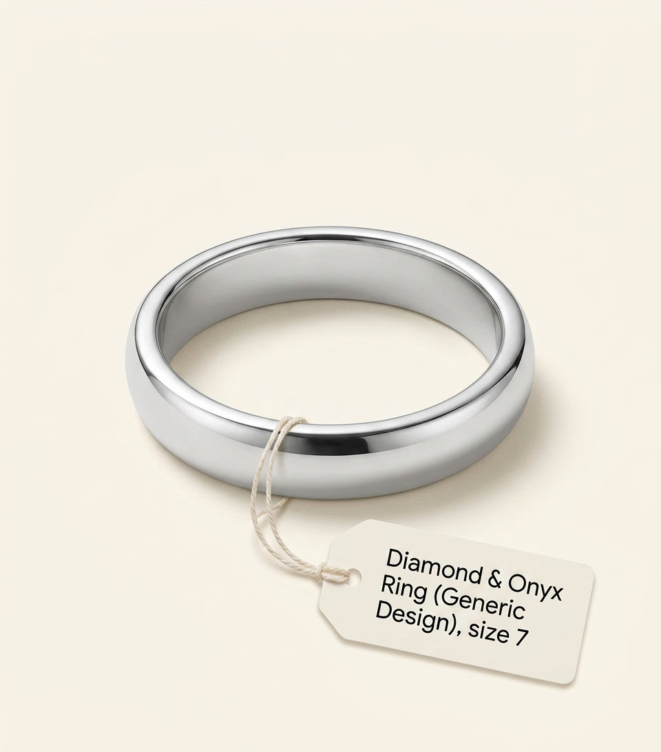 Cartier Panthère ring white gold diamonds emerald onyx - British product