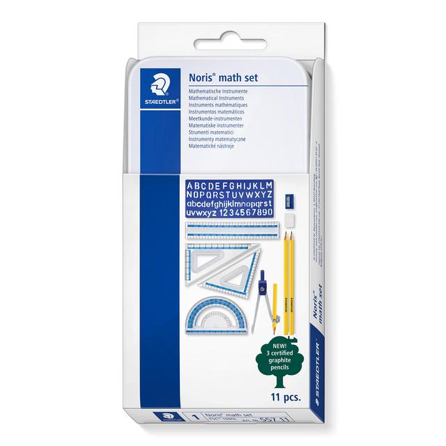 Staedtler Noris Maths Set 11 Pieces GOODS M&S   