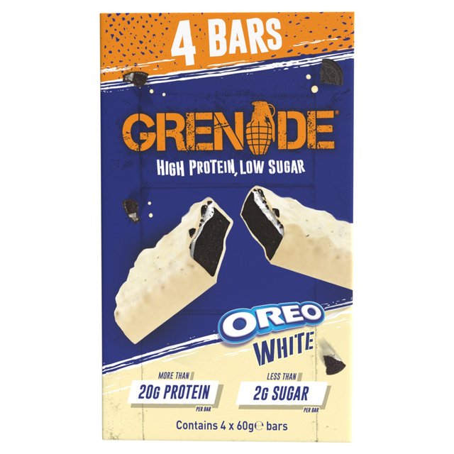 Grenade Oreo White Multipack   4 x 60g