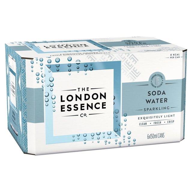 London Essence Co. Soda Water   6 x 150ml