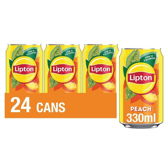 Lipton Ice Tea Peach   24 x 330ml GOODS M&S   