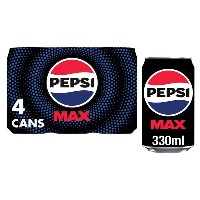 Pepsi Max 4x330ml   4 x 330ml