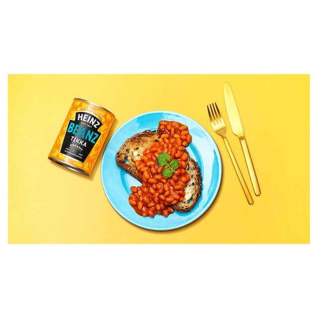 Heinz Tinned Baked Beans Tikka   390g GOODS M&S   