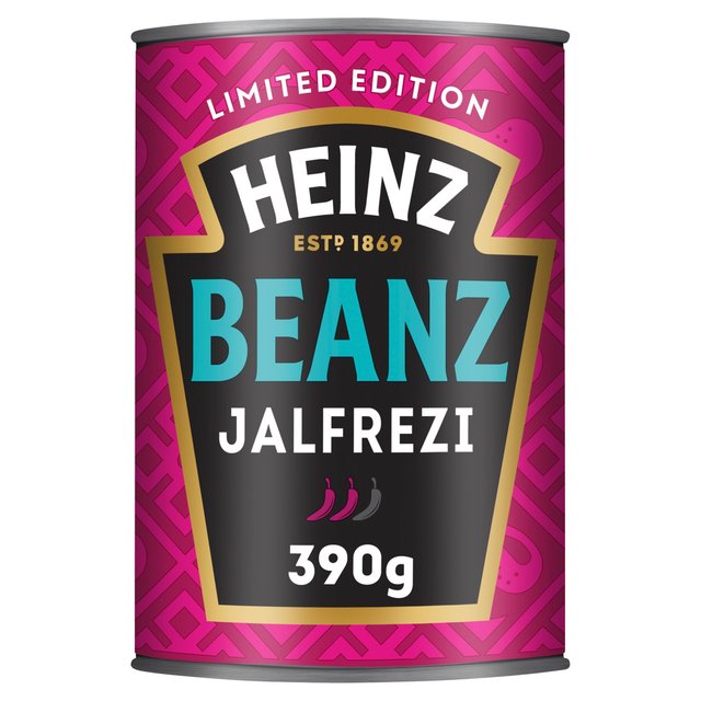 Heinz Tinned Baked Beans Jalfrezi   390g GOODS M&S   