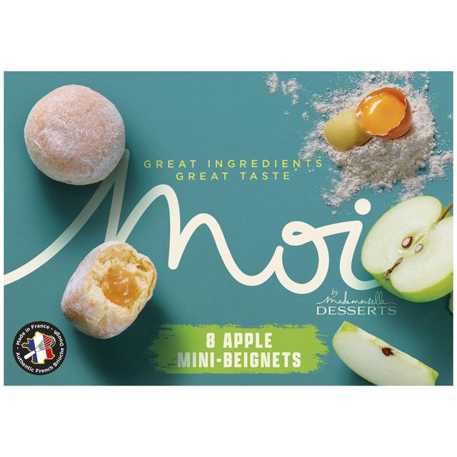 MOI Apple filled Mini Beignets   8 per pack