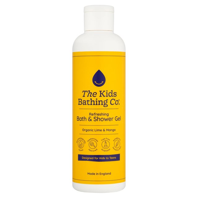 The Kids Bathing Co. Organic Lime & Mango Refreshing Bath & Shower Gel   250ml GOODS M&S   