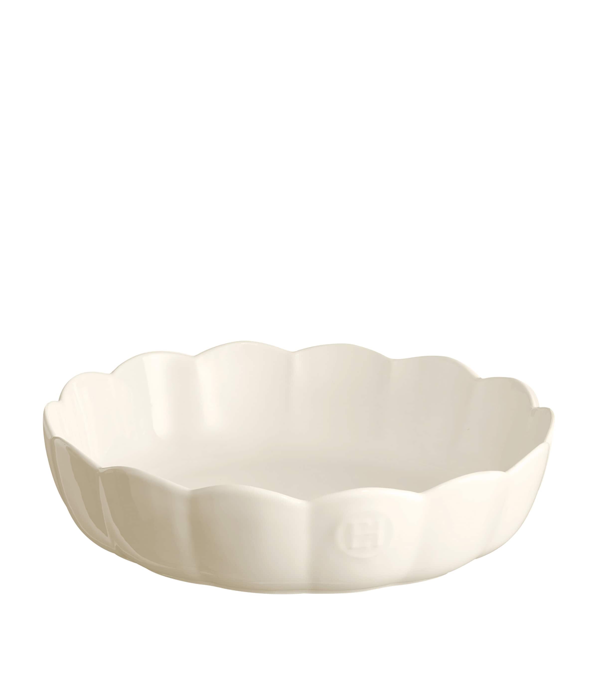 Emile Henry ceramic round baking dish 27cm - British product