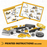 Engino Creative Builder wheeled loader building set, UK version